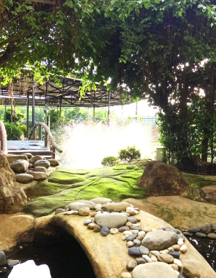 Không gian phía trước phòng nghỉ