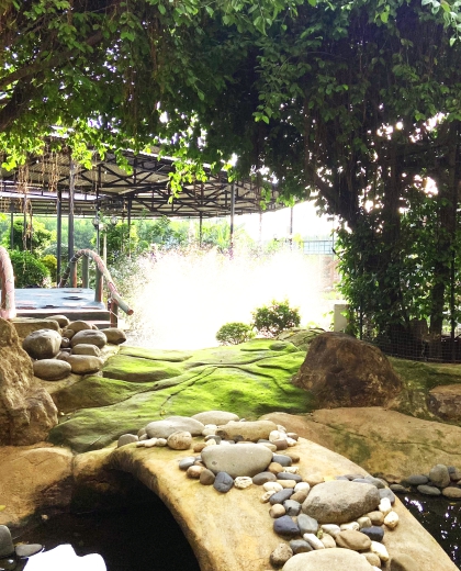 Không gian phía trước phòng nghỉ