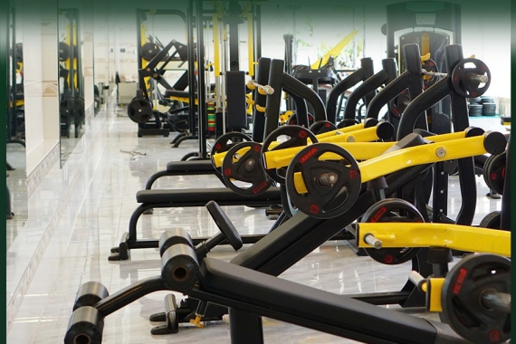 Phòng tập gym hiện đại tại Biên Hòa