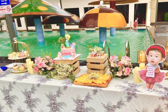 Tiệc Sinh Nhật Cho Bé Tuệ Nhi Tại Sala Garden Bienhoa